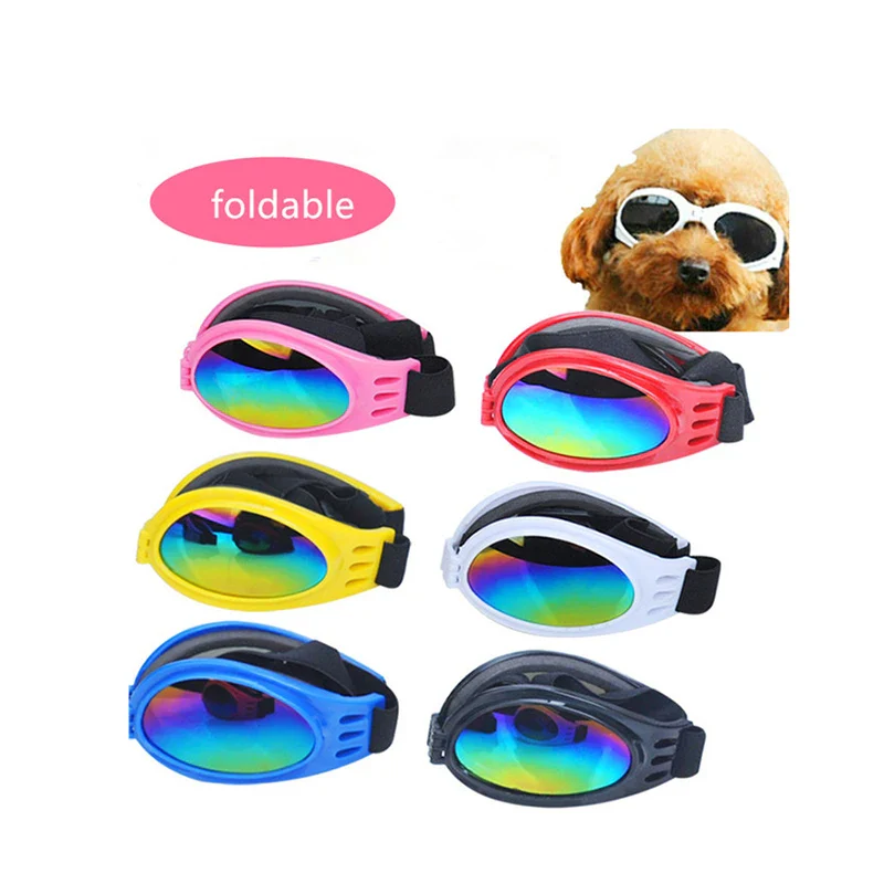 17cm Foldable Pet Glasses Dog Goggles Sunglasses Summer Windproof Sunscreen Dogs Puppy Accessories Pet Supplies - Imagen 5